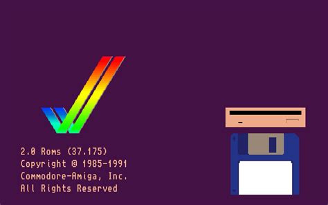 I've taken this and done some research on the ROM dumps to confirm it and written the details in another answer. . Amiga kickstart roms download